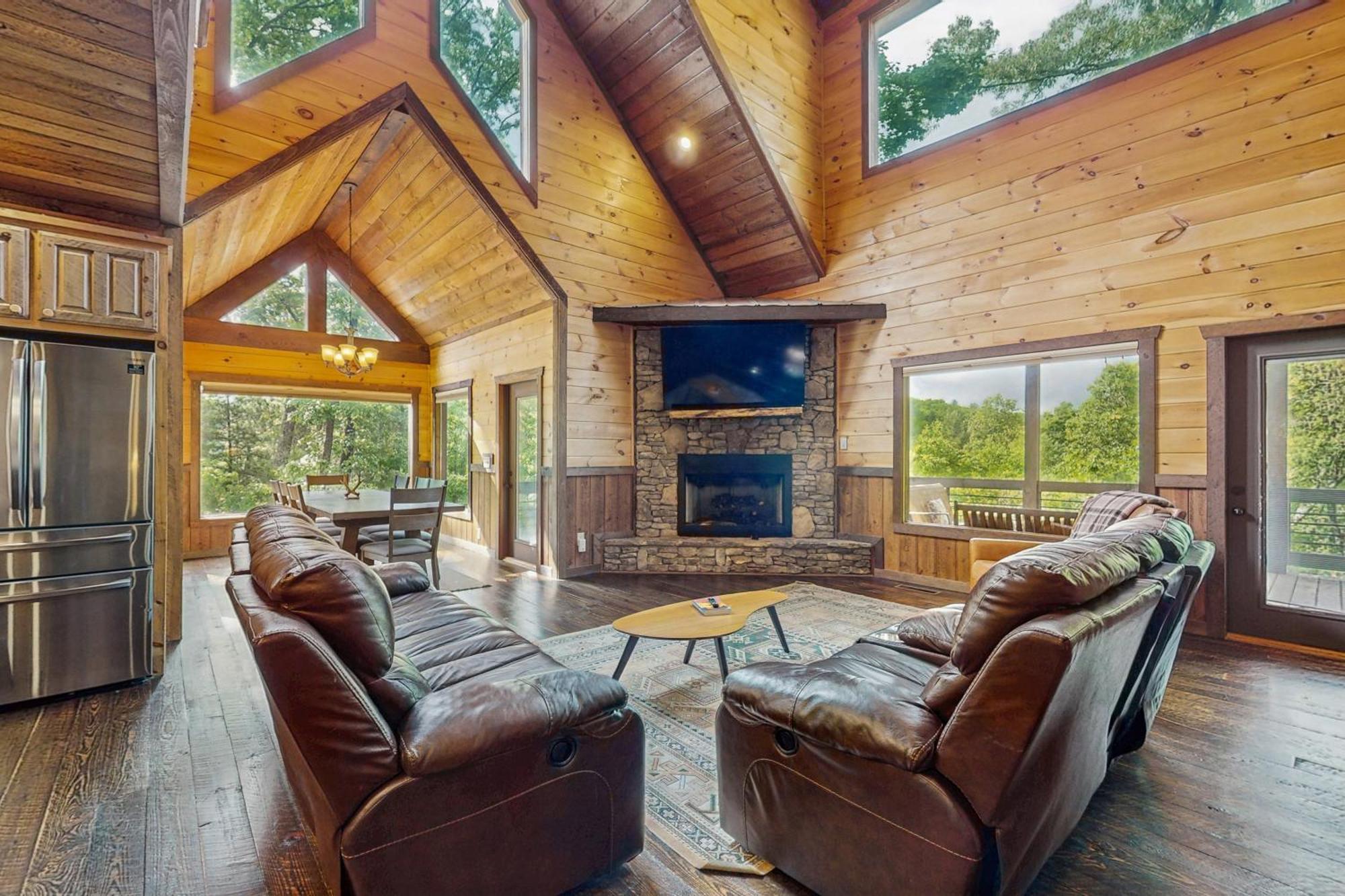 Vila Whispering Woods Blue Ridge Exteriér fotografie