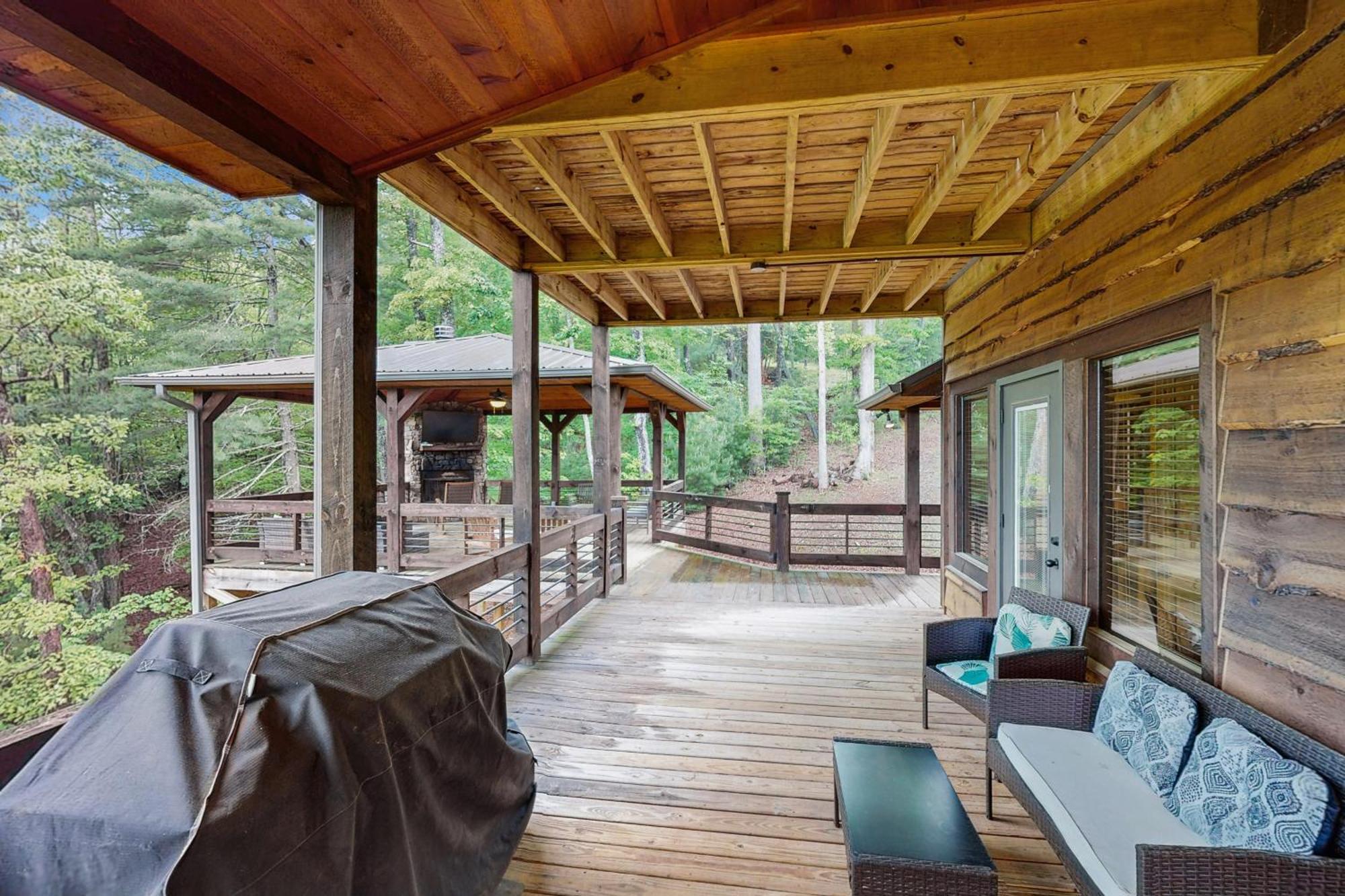 Vila Whispering Woods Blue Ridge Exteriér fotografie