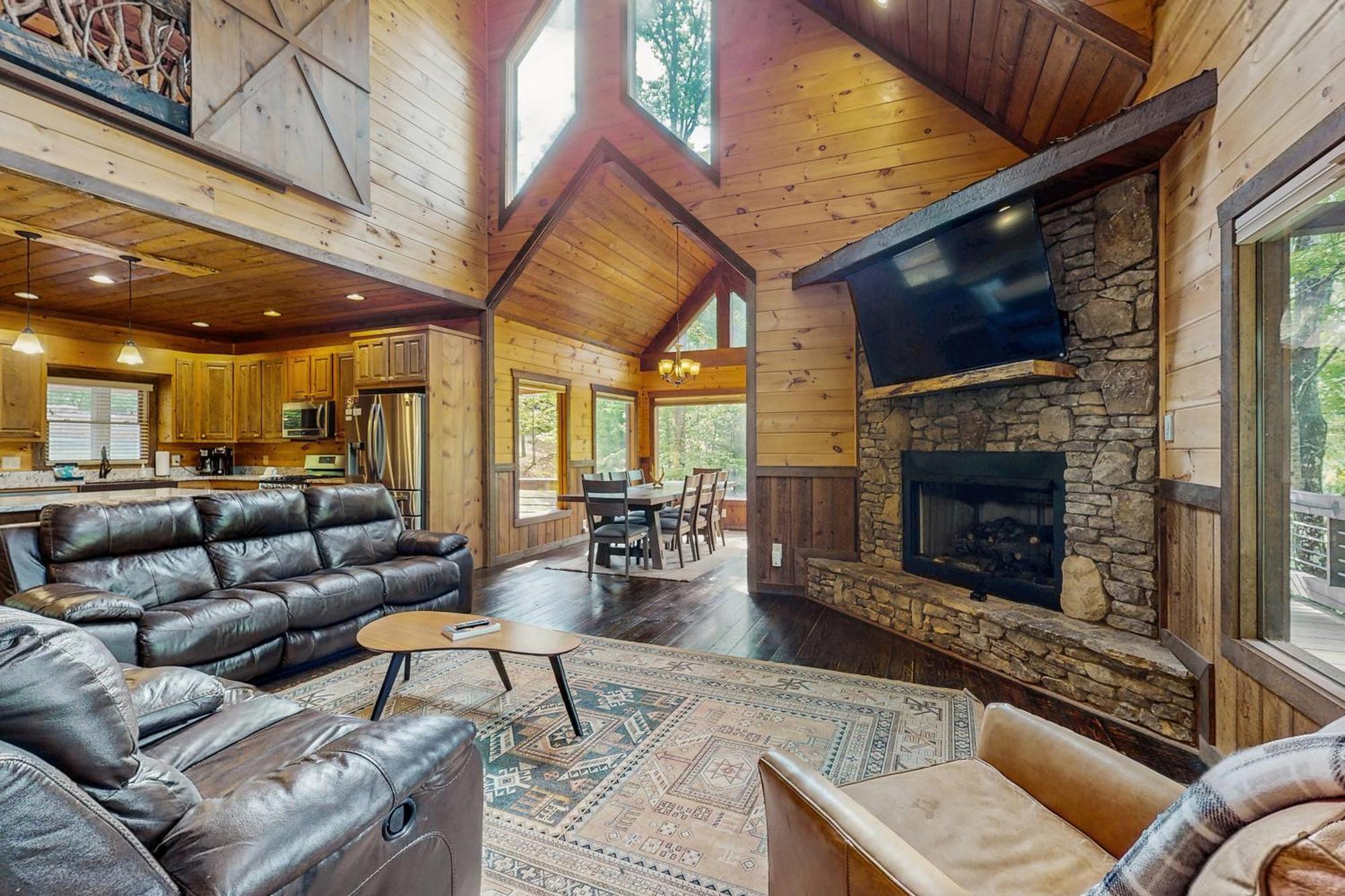 Vila Whispering Woods Blue Ridge Exteriér fotografie